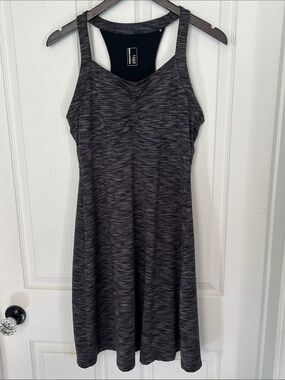 Black and Gray Racer Back Dress